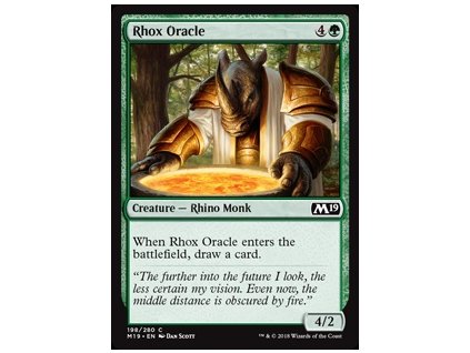 Rhox Oracle (Foil NE, Stav Near Mint)