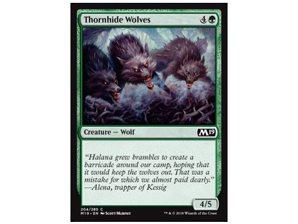 Thornhide Wolves (Foil NE, Stav Near Mint)