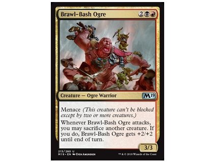 Brawl-Bash Ogre (Foil NE, Stav Near Mint)