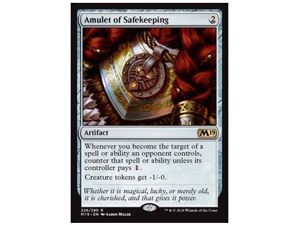 Amulet of Safekeeping (Foil ANO, Stav Near Mint)