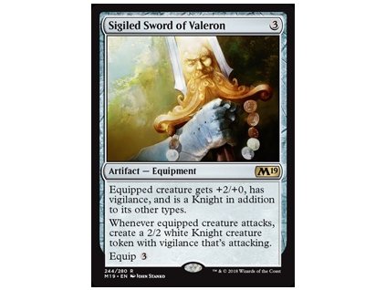 Sigiled Sword of Valeron (Foil NE, Stav Near Mint)