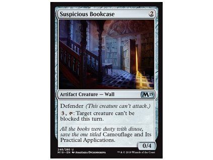 Suspicious Bookcase