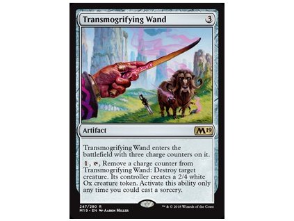 Transmogrifying Wand (Foil NE, Stav Near Mint)