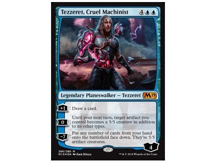 Tezzeret, Cruel Machinist - FOIL (Foil NE, Stav Near Mint)