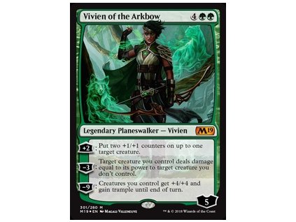 Vivien of the Arkbow - FOIL (Foil NE, Stav Near Mint)
