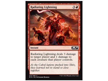 Radiating Lightning