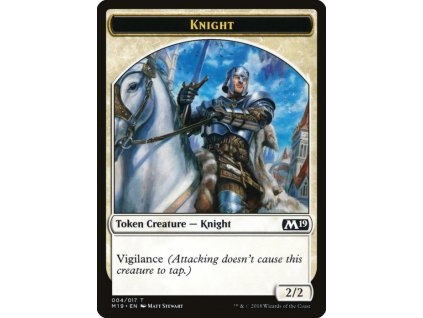 Knight Token (Foil NE, Stav Near Mint)