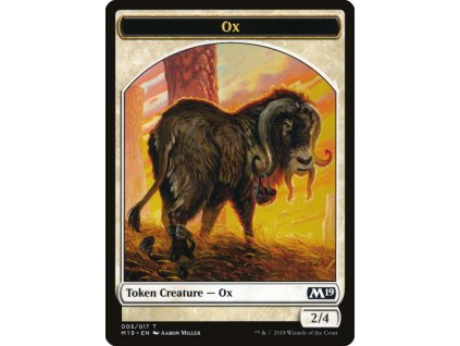 Ox Token (Foil NE, Stav Near Mint)