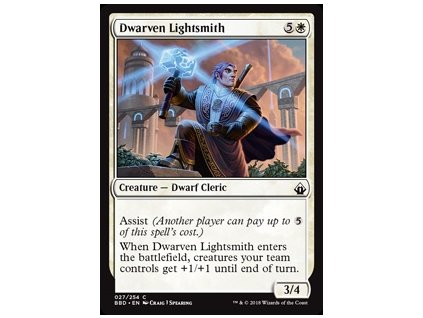 Dwarven Lightsmith (Foil NE, Stav Near Mint)