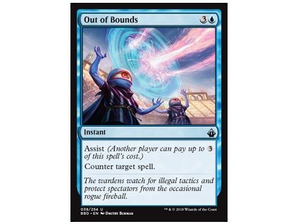 Out of Bounds (Foil NE, Stav Near Mint)