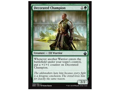 Decorated Champion