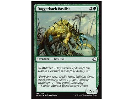 Daggerback Basilisk