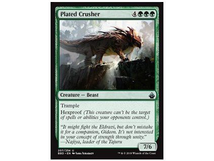 Plated Crusher