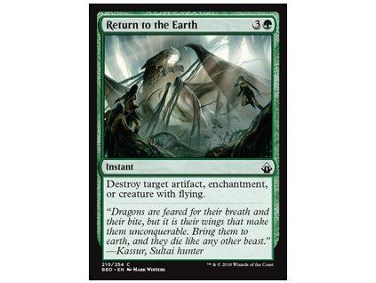 Return to the Earth