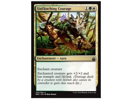 Unflinching Courage (Foil NE, Stav Near Mint)