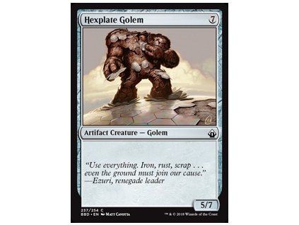 Hexplate Golem