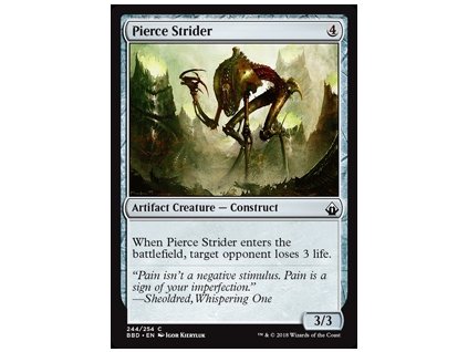 Pierce Strider (Foil NE, Stav Near Mint)