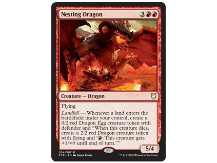 Nesting Dragon (Foil NE, Stav Near Mint)