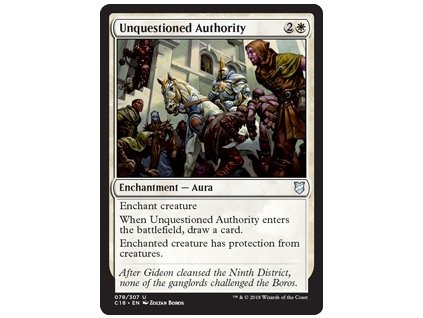Unquestioned Authority (Foil NE, Stav Near Mint)