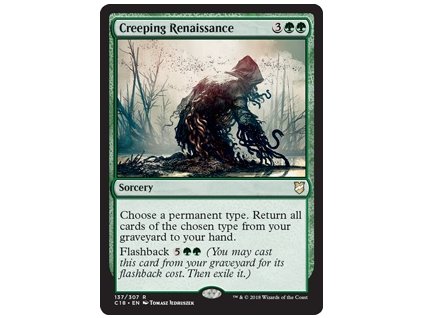 Creeping Renaissance (Foil NE, Stav Near Mint)