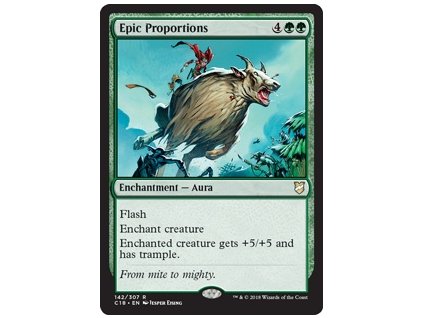 Epic Proportions (Foil NE, Stav Near Mint)