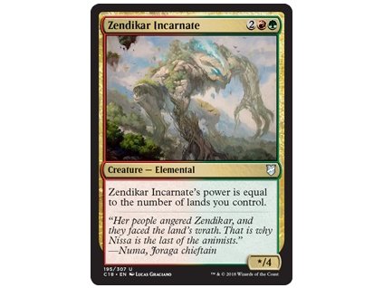 Zendikar Incarnate (Foil NE, Stav Near Mint)