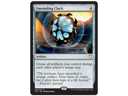 Unwinding Clock (Foil NE, Stav Near Mint)