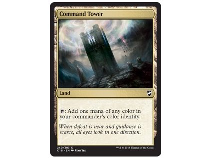 Command Tower (Foil NE, Stav Near Mint)