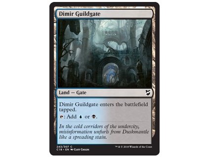 Dimir Guildgate (Foil NE, Stav Near Mint)