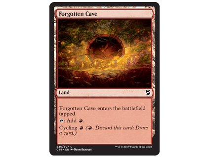 Forgotten Cave (Foil NE, Stav Near Mint)