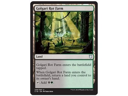 Golgari Rot Farm (Foil NE, Stav Near Mint)