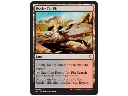 Rocky Tar Pit (Foil NE, Stav Near Mint)