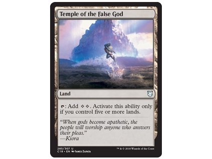 Temple of the False God (Foil NE, Stav Near Mint)