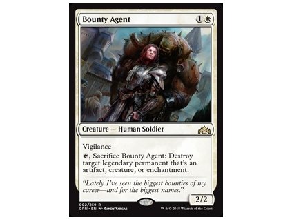 Bounty Agent (Foil NE, Stav Near Mint)