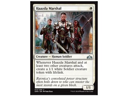 Haazda Marshal (Foil ANO, Stav Near Mint)