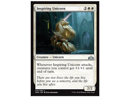 Inspiring Unicorn (Foil NE, Stav Near Mint)