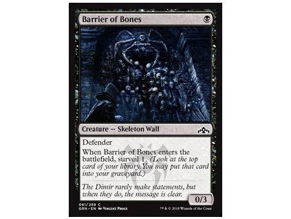 Barrier of Bones