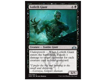 Lotleth Giant (Foil NE, Stav Near Mint)