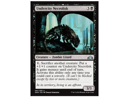 Undercity Necrolisk (Foil ANO, Stav Near Mint)
