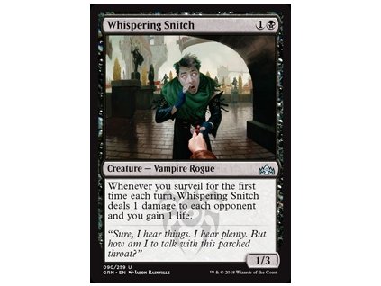 Whispering Snitch (Foil NE, Stav Near Mint)