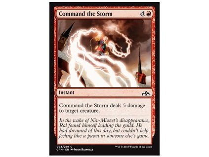 Command the Storm (Foil ANO, Stav Near Mint)