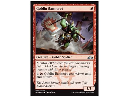 Goblin Banneret (Foil NE, Stav Near Mint)