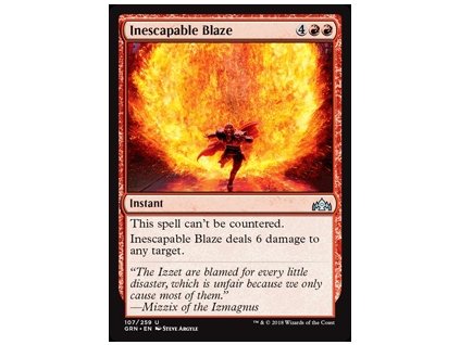 Inescapable Blaze (Foil ANO, Stav Near Mint)