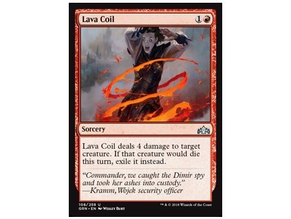 Lava Coil (Foil NE, Stav Near Mint)