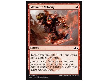 Maximize Velocity (Foil ANO, Stav Near Mint)