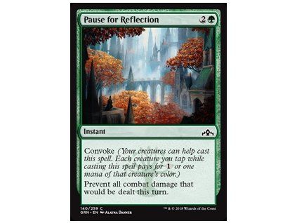 Pause for Reflection