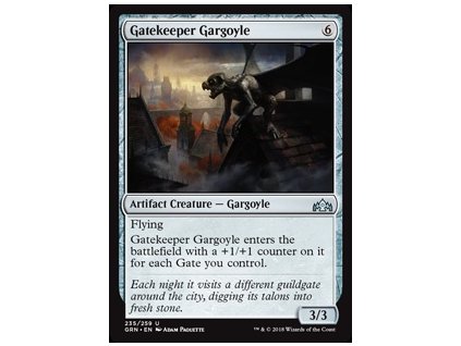 Gatekeeper Gargoyle (Foil NE, Stav Near Mint)