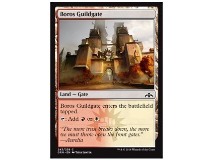 Boros Guildgate (Foil ANO, Stav Near Mint)