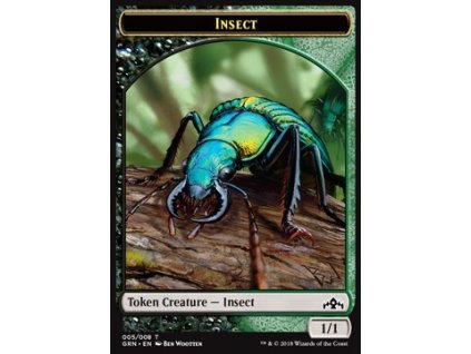 Insect token (Foil NE, Stav Near Mint)