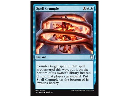 Spell Crumple (Foil NE, Stav Near Mint)